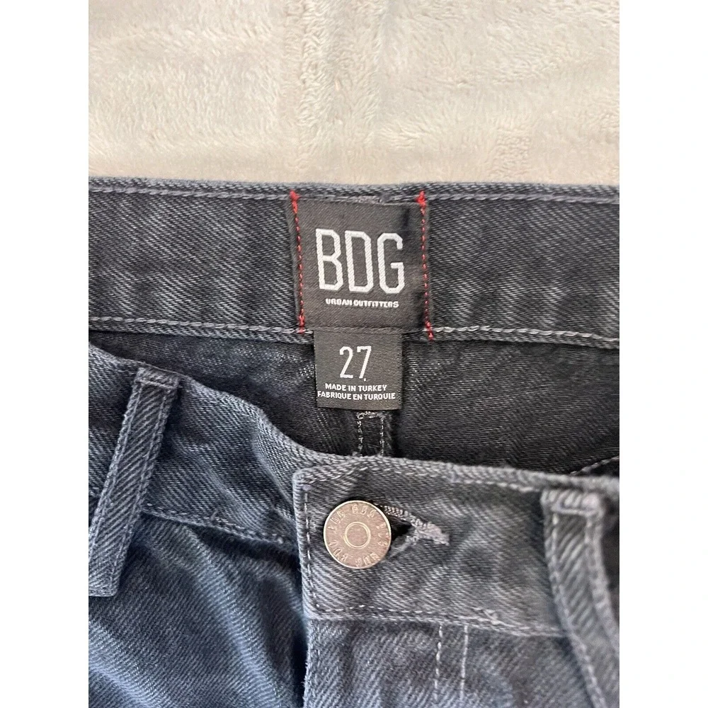 BDG by Urban Outfitters Womens‎ Grunge Style Black Cut Off Shorts Size 27